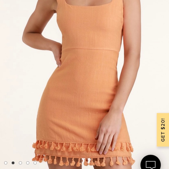 Dress, orange, size small, brand new with tags - Picture 5 of 6